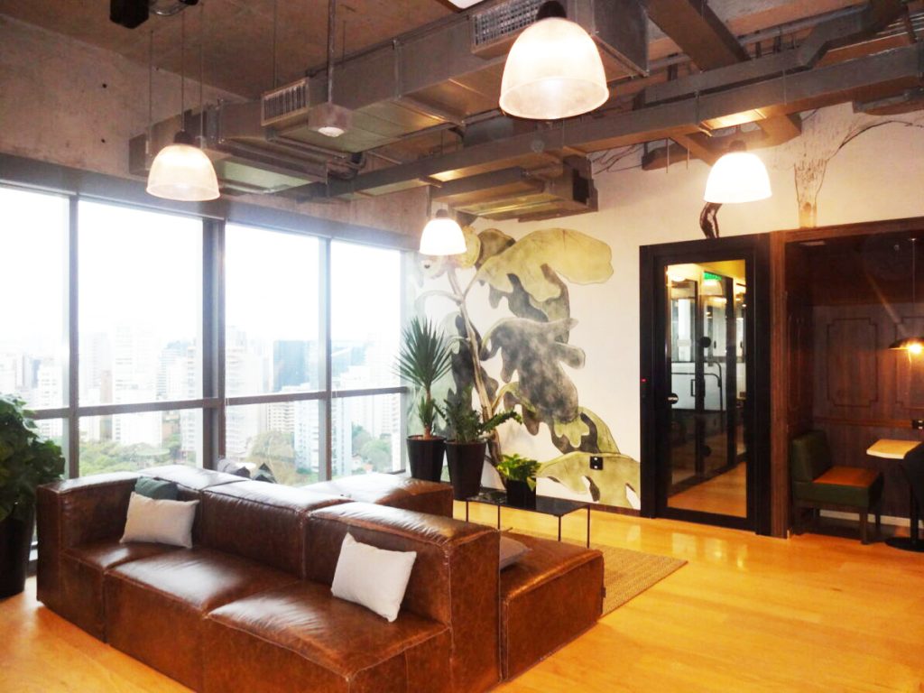 Fornecedora de espaços de coworking