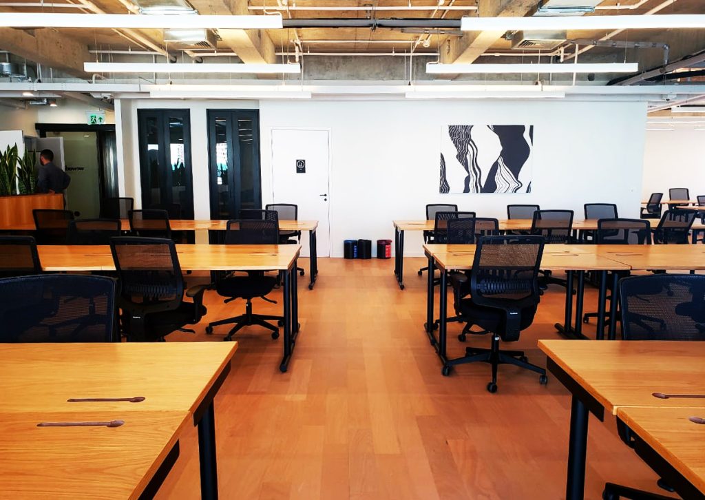Fornecedora de espaços de coworking