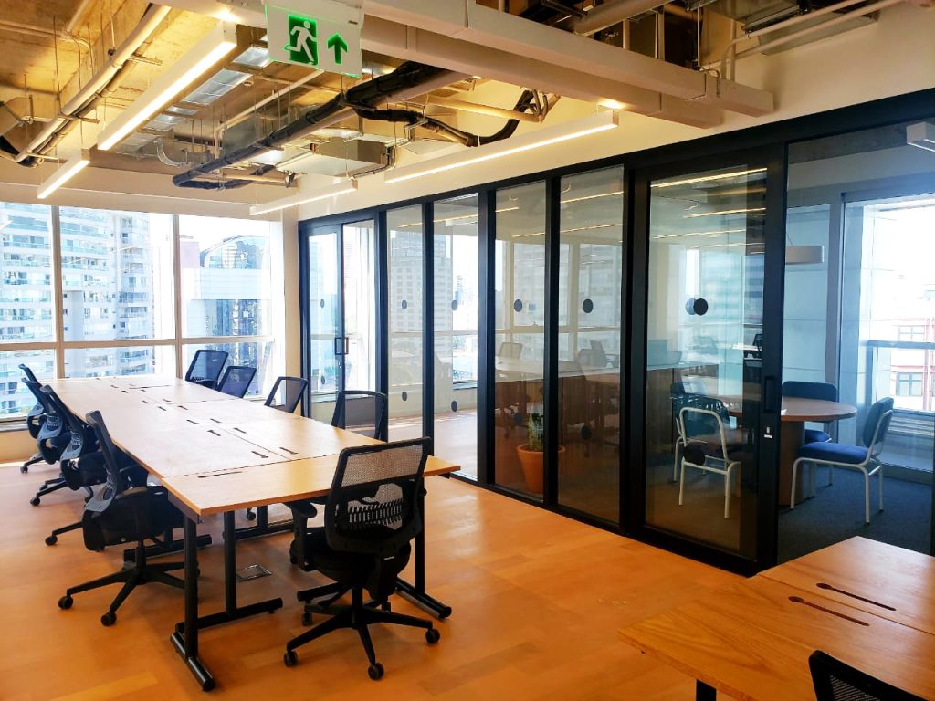 Fornecedora de espaços de coworking