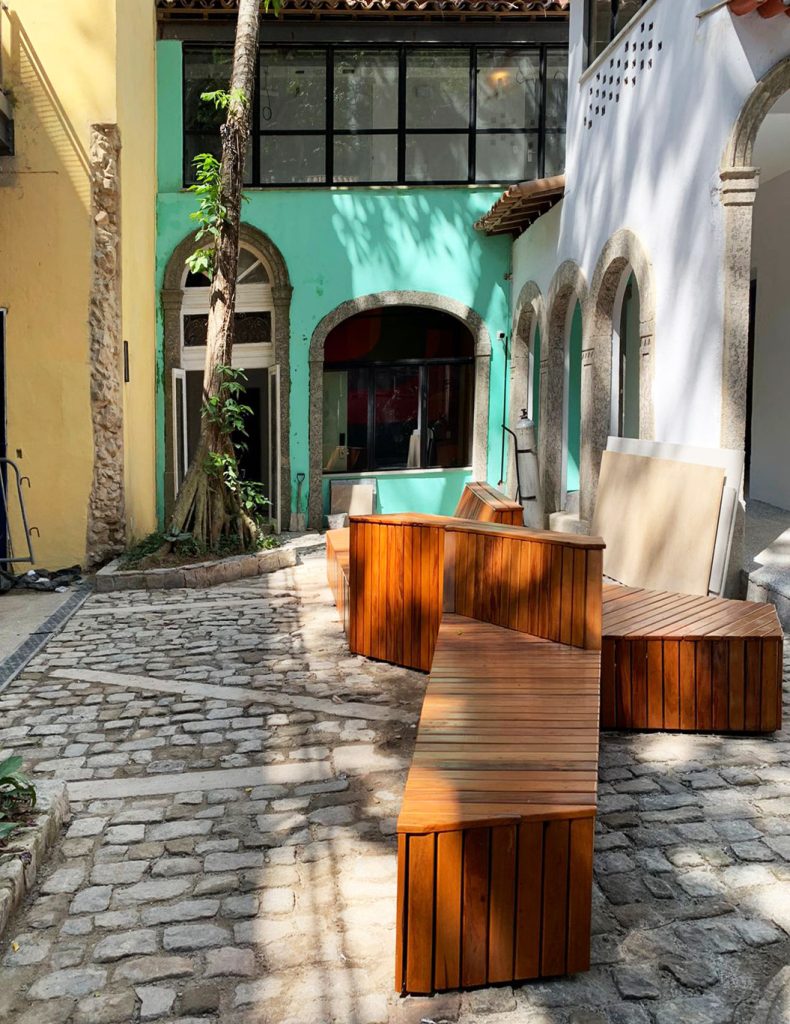 Hotelaria obra em andamento